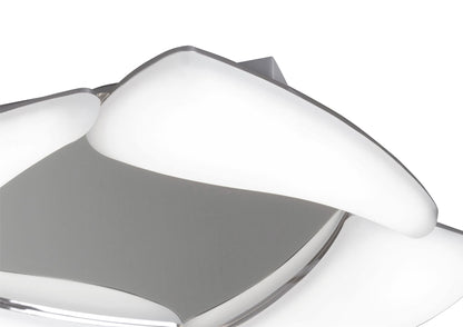 Mantra Mistral LED M3806 Mistral Ceiling 24W LED 3000K, 2160lm, Polished Chrome/Frosted Acrylic, 3yrs Warranty - M3806 Ceiling