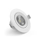 Techtouch Intego Spot ß2 Supervision, 90mm, Round Adjustable, 7W, Warm White, 3000K, 560lm, 36°, Inc. Driver, Cut Out: 75mm, 3yrs Warranty