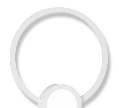 Mantra Fusion M6230 Mural Wall Light Circles, 24W, 3000K, 1440lm, White, 3yrs Warranty