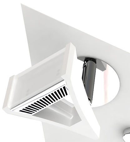 Mantra Fusion Filippo Spot Light 3 Light LED Triangular 5W 3000K, 1300lm, Matt White/Polished Chrome, 3yrs Warranty