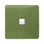 Trendi Switch 1 Gang RJ45 Cat 6 Modern Designer PC Ethernet Socket in Moss Green