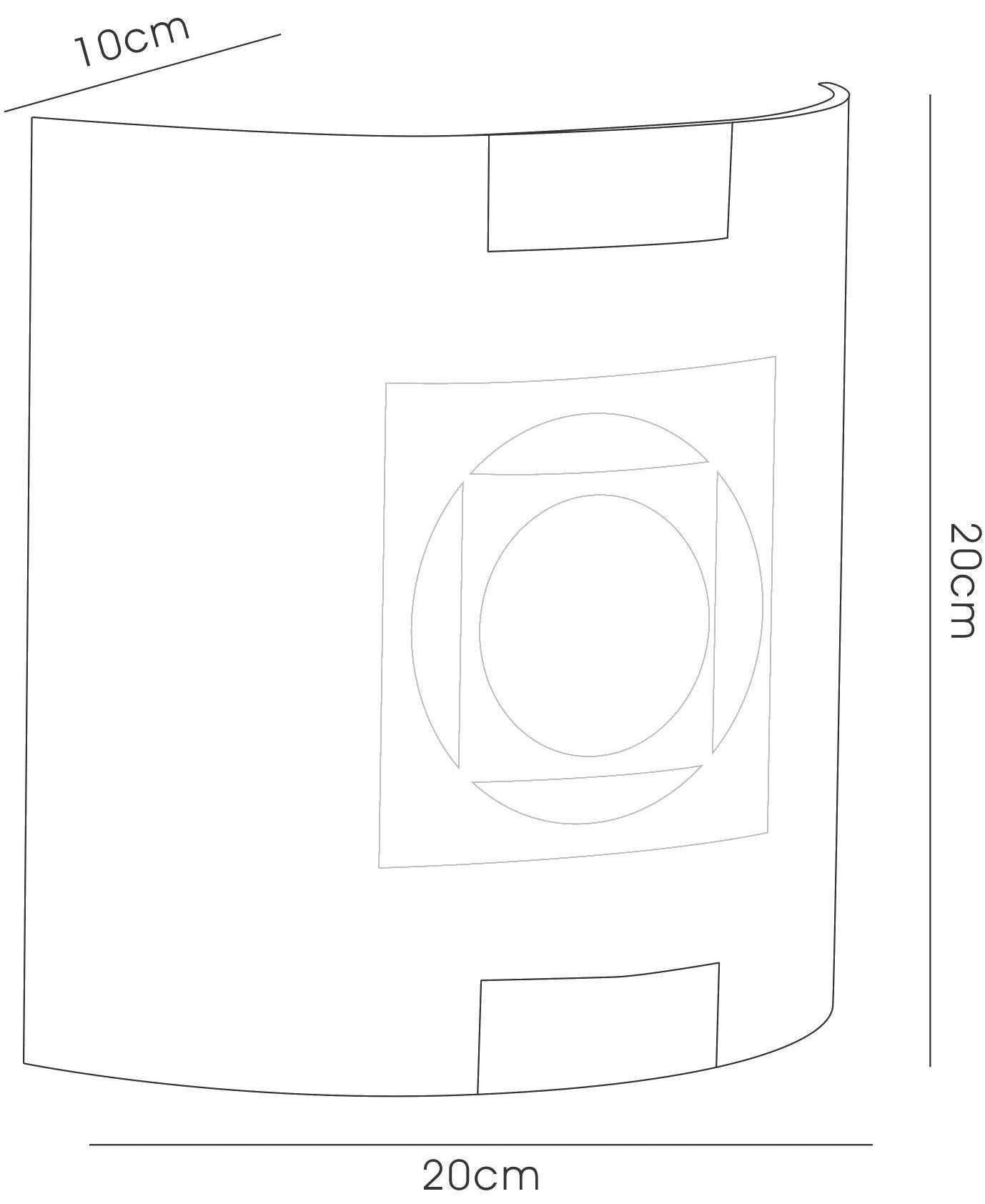 Diyas Caprice Wall Light 1 Light E14 - Pattern Design