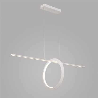 Mantra Kitesurf Loop Under Linear Pendant, 30W LED, 3000K, 2400lm, White, 3yrs Warranty