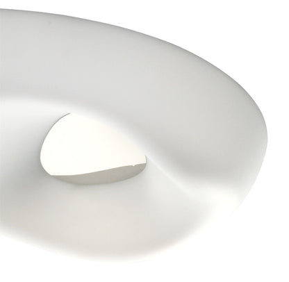 Mantra M1335 Huevo Ceiling 6 Light E27 Outdoor IP44, Polished Chrome/Opal White