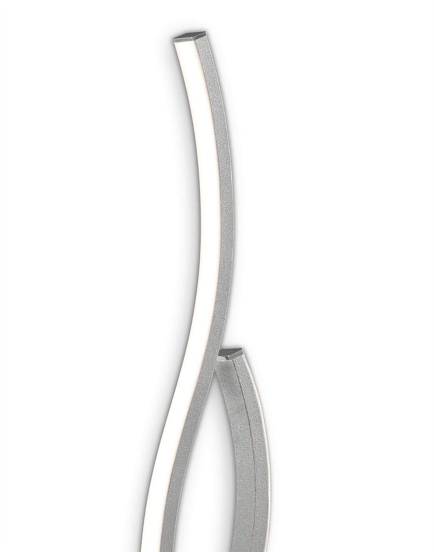 Mantra M6107 Corinto Wall Light, 12W LED, 3000K, 960lm, Silver Chrome, 3yrs Warranty