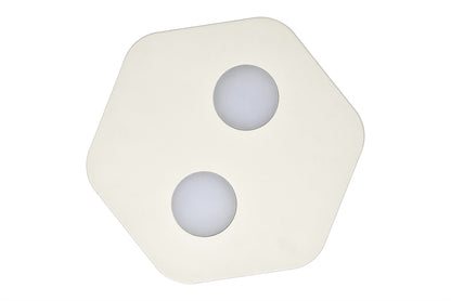 Mantra Area Ceiling Light, 2 x GX53 (Max 9W, Not Included), Sand White