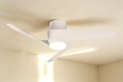 Groenland S 100cm 24W LED Dimmable Ceiling Light With Built-In 30W DC Fan, 2700-5000K Remote Control, 2640lm, White, 5yrs Warranty
