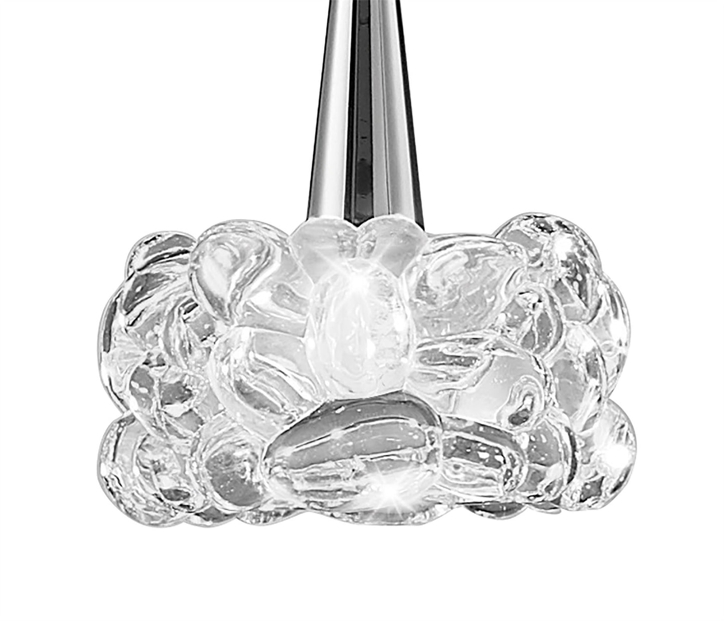 Mantra M3922 O2 Pendant 3 Light G9, Polished Chrome