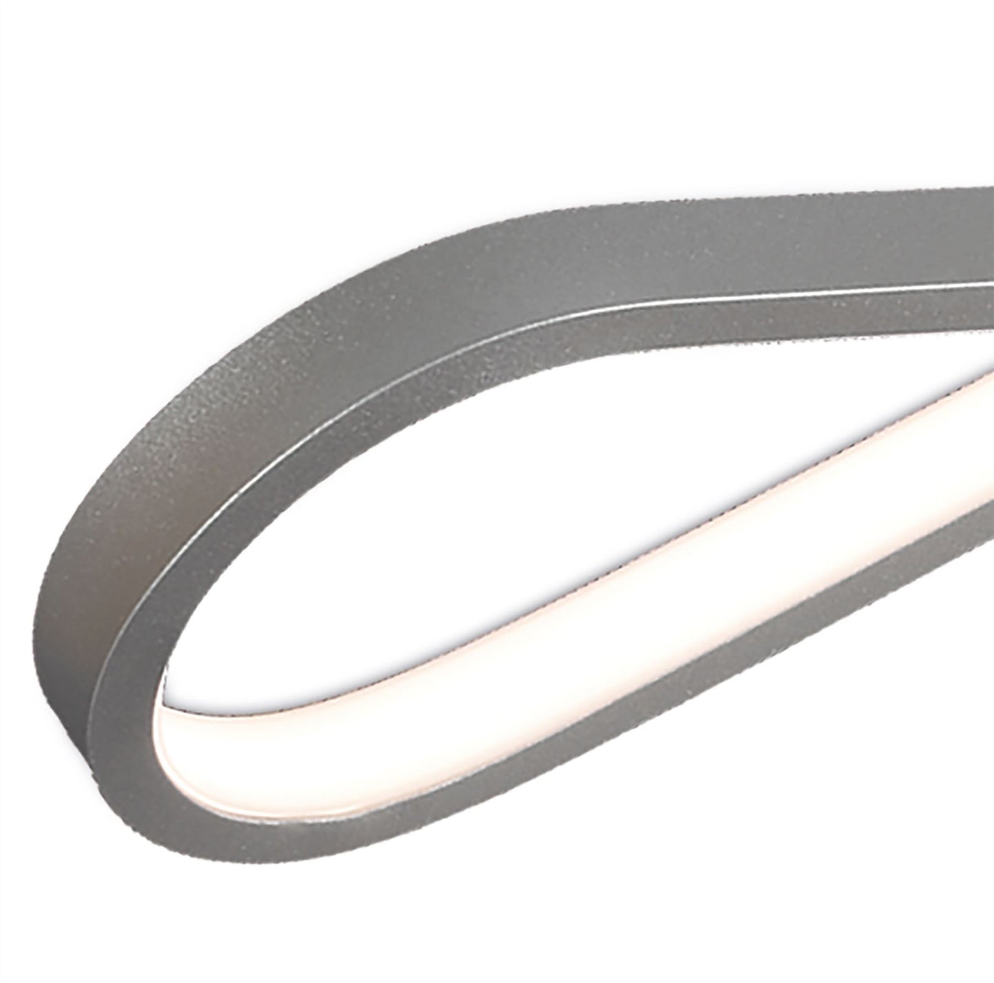 Mantra M5983 Bucle Wall Light 20W LED 3000K, 1750lm, Polished Chrome/White/Frosted Acrylic, 3yrs Warranty