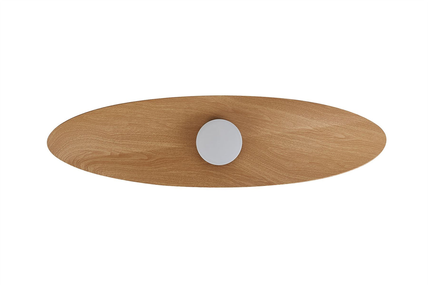 Surfer 112 x 30cm 18W LED Dimmable Ceiling Light With Built-In 40W DC Fan, 3000-5000K Remote Control, 3600lm, Black/Wood, 5yrs Warranty