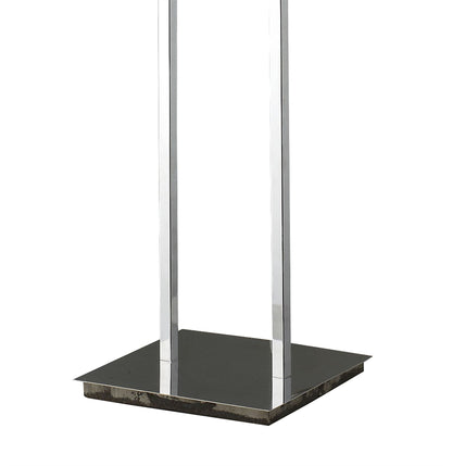 Mantra M1270 Tokio Floor Lamp 4 Light G9, Gloss Black/Polished Chrome