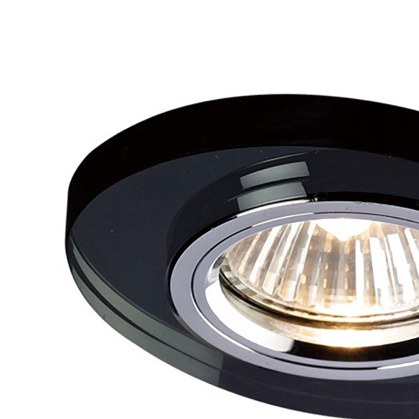 Diyas Crystal Downlights Crystal Downlight Oval Rim Only Black, IL30800 REQUIRED TO COMPLETE THE ITEM, Cut Out: 62mm