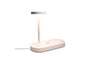 Mantra Ceres Table Lamp with Mobile Phone Induction Charger & USB Charger, 6W LED, 3000K, 450lm, White, 3yrs Warranty