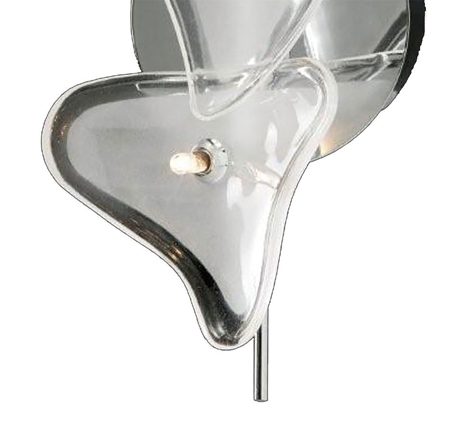 Mantra Otto Ceiling/Wall 2 Light G4 Bar, Polished Chrome/Frosted Glass, NOT LED/CFL Compatible