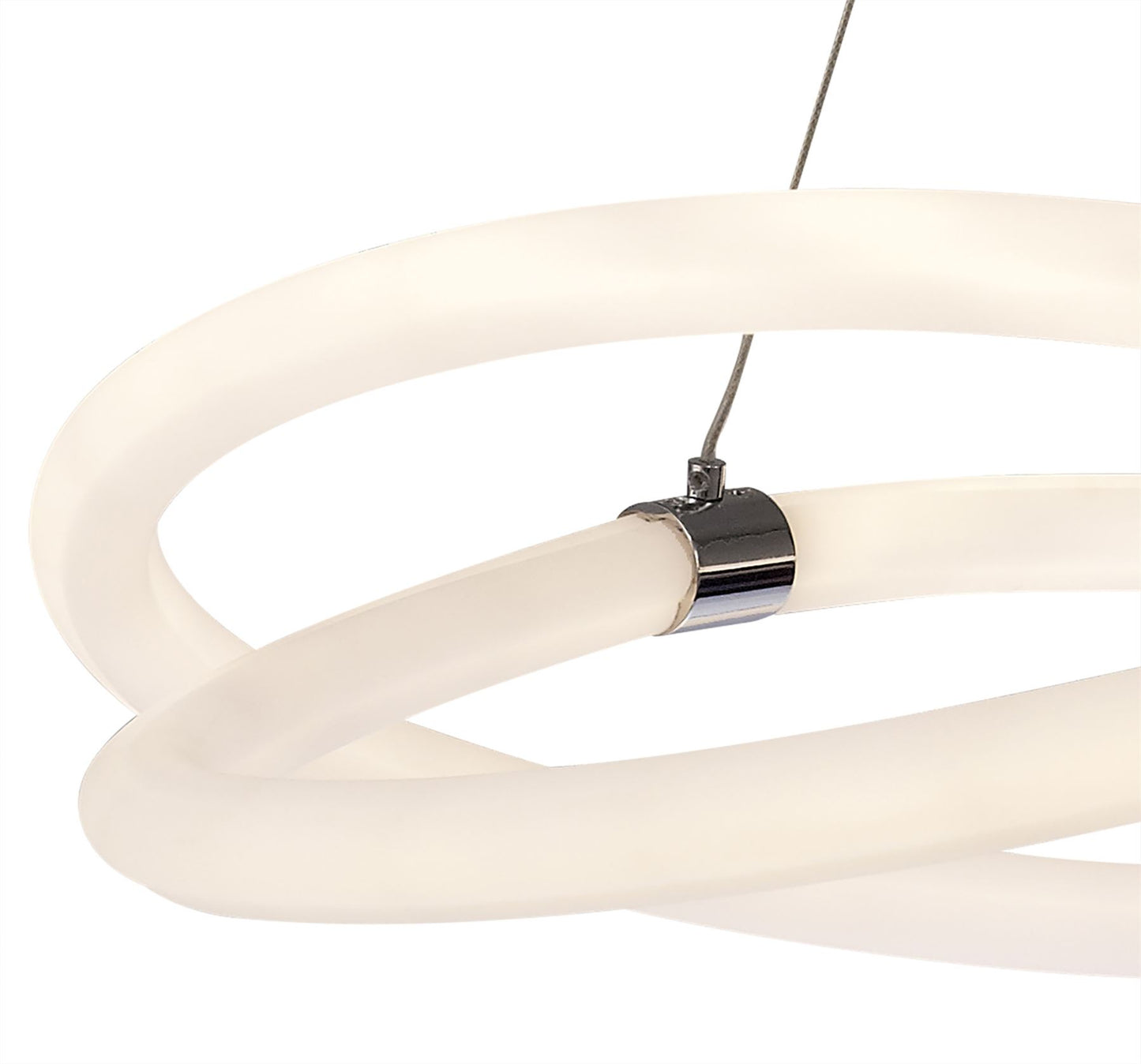 Mantra Infinity II 73cm Ceiling Light, 60W LED, 3000K, 4500lm, IP20, Chrome, 3yrs Warranty