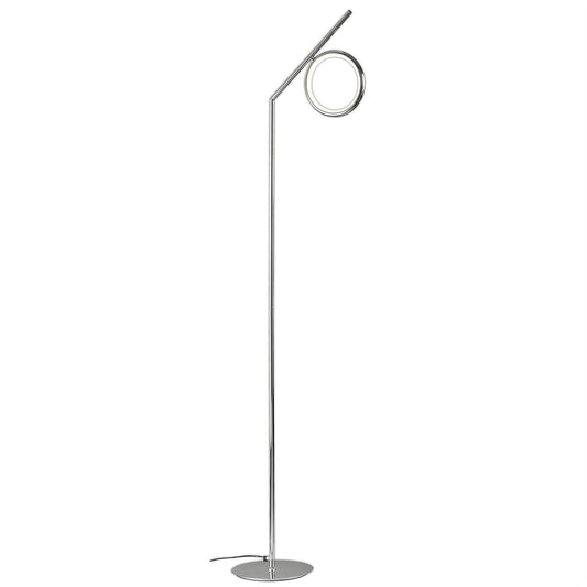 Mantra Olimpia Floor Lamp, 12W LED, 3000K, 900lm, IP20, Chrome, 3yrs Warranty