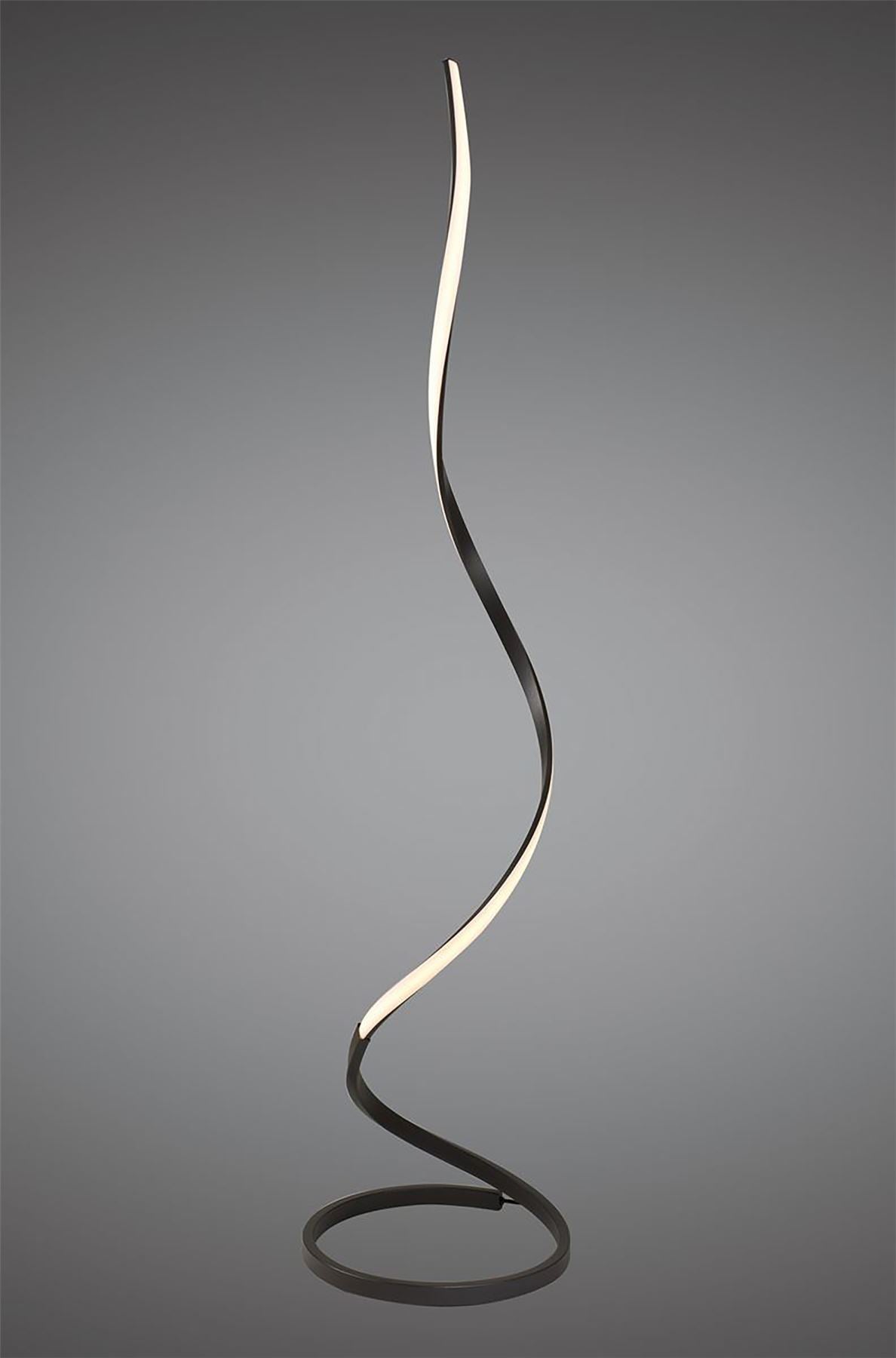 Mantra M5363 Nur Brown Oxide Floor Lamp 22W LED 2800K, 1800lm, Dimmable Frosted Acrylic/Brown Oxide, 3yrs Warranty