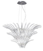 Diyas Sinclair 90cm  12 Light G9 Polished Chrome Ceiling Pendant Light Fitting