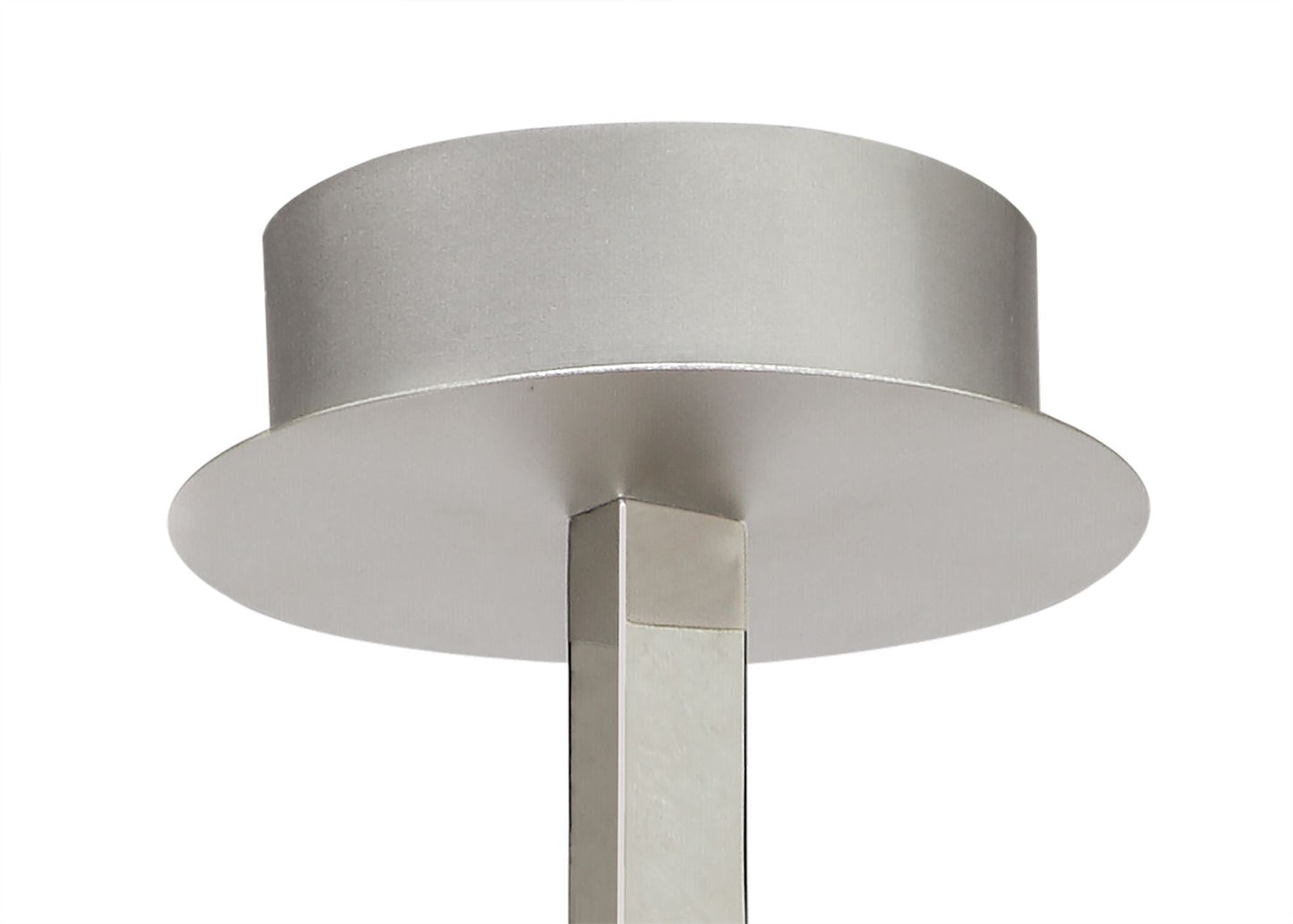 Mantra M4996 Nur Semi Ceiling 30W LED 3000K, 2400lm, Dimmable Silver/Frosted Acrylic/Polished Chrome, 3yrs Warranty - M4996 Ceiling