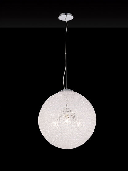 Mantra Fusion Fusion M5710 Bola Pendant 50cm Round 3 x E27, Chrome