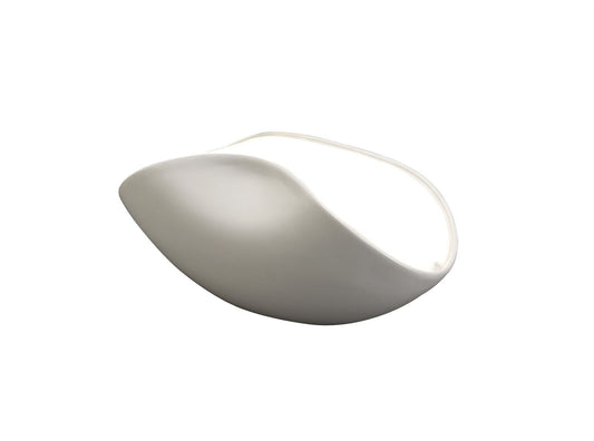 Mantra Pasion Table Lamp 3 Light E27, Gloss White/White Acrylic/Polished Chrome, CFL Lamps INCLUDED