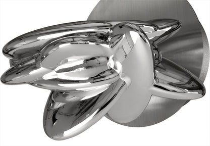 Mantra M5905 Nido Wall Light 1 x 6W LED 3000K, 500lm, Chrome, 3yrs Warranty