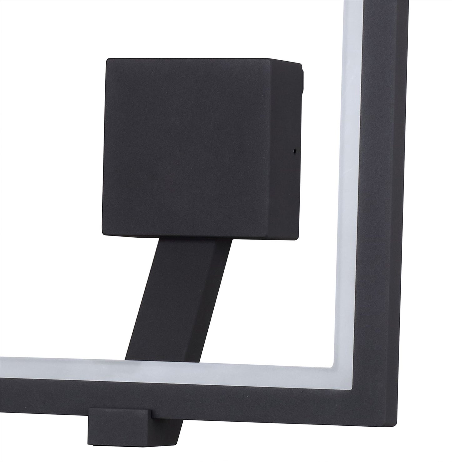 Mantra Fusion Rodas Wall Light, 9.5W LED, 3000K, 700lm, IP65, Anthracite, 3yrs Warranty