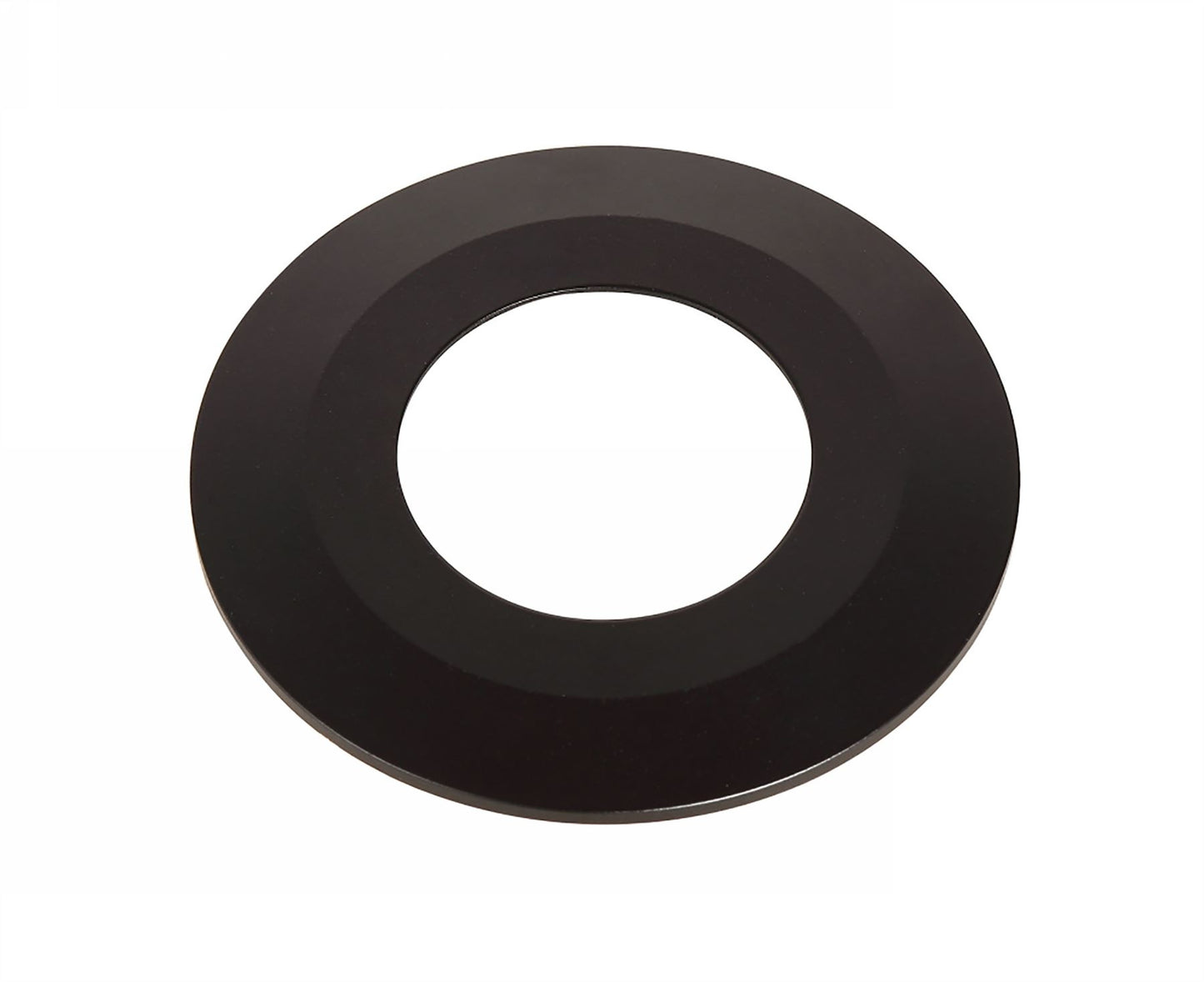 Dlux Bazi, Matt Black Aluminum Ring, 80mm x 4mm, 5 yrs Warranty Recessed