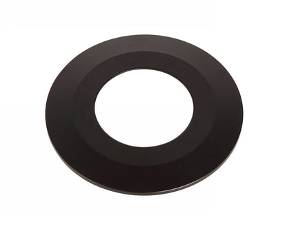 Dlux Bazi, Matt Black Aluminum Ring, 80mm x 4mm, 5 yrs Warranty Recessed