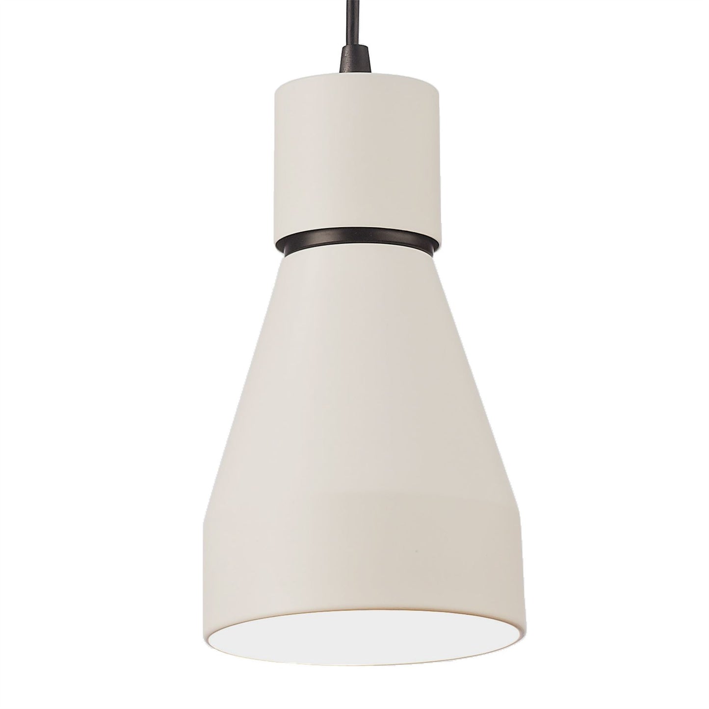 Mantra Fusion Kos E27 Fusion M5621 Kos Pendant Small 11cm Round 1 x E27, Matt White