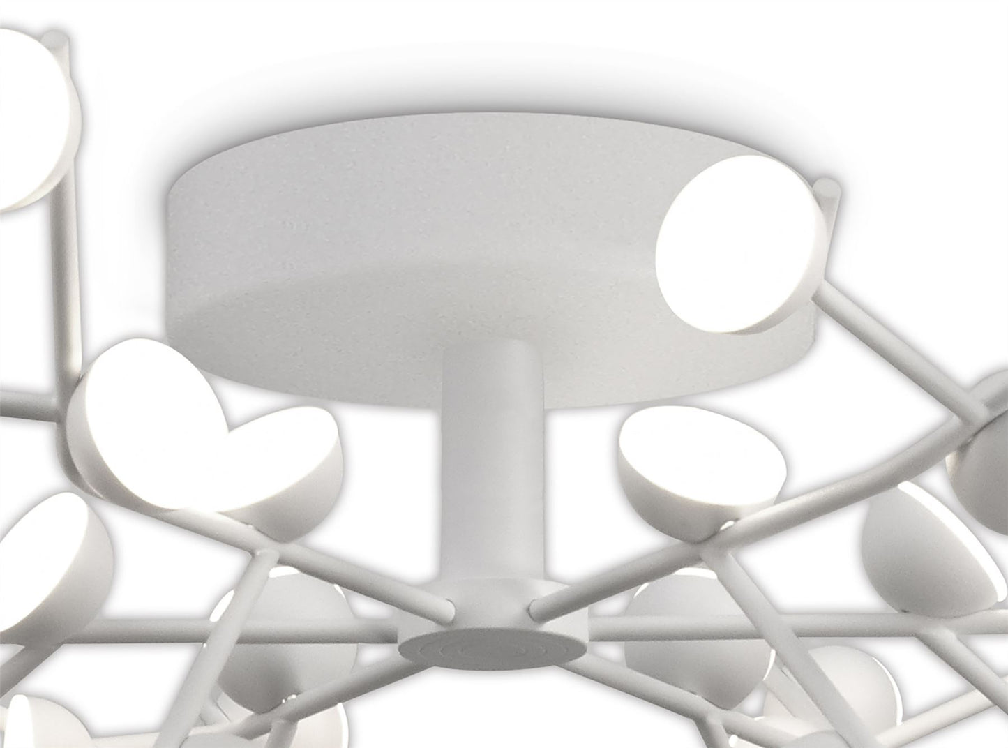 Mantra M6415 Adn 36 Light Ceiling Light, Round 74cm, 100W LED, 3000K, 5500lm, White, 3yrs Warranty