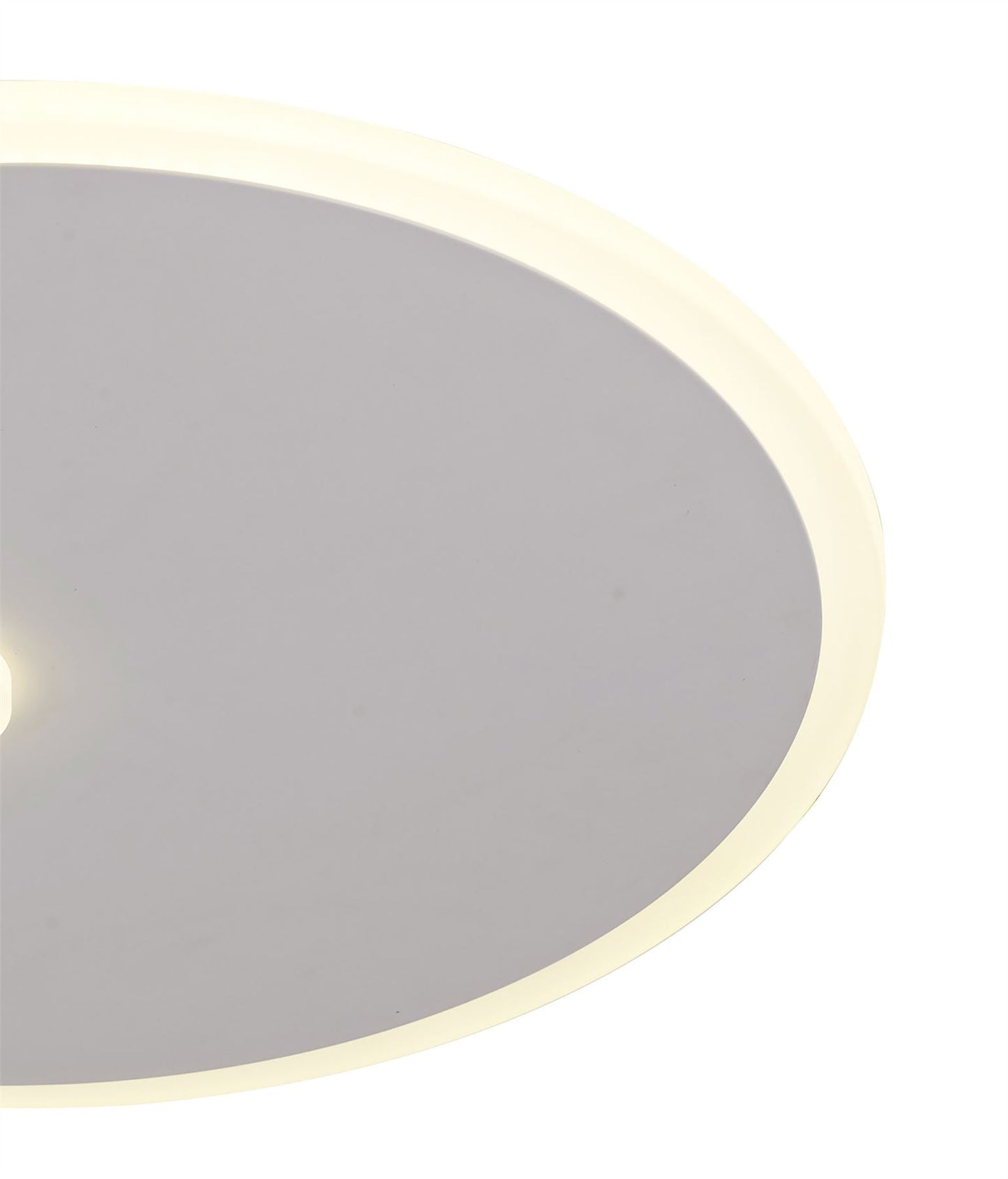 Mantra Fusion Clock 46.8cm Ceiling 47cm Round, 40W LED, 4000K, 2800lm, Sand White, 3yrs Warranty Ceiling