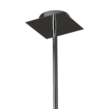 Mantra Tokio Rectangular Pendant 5 Light G9 Polished Chrome/Black/White