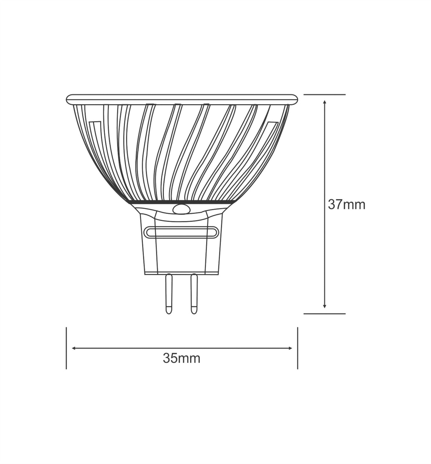 Luxram Halogen Extra MR11 GU4 12V 30° 35W Halogen