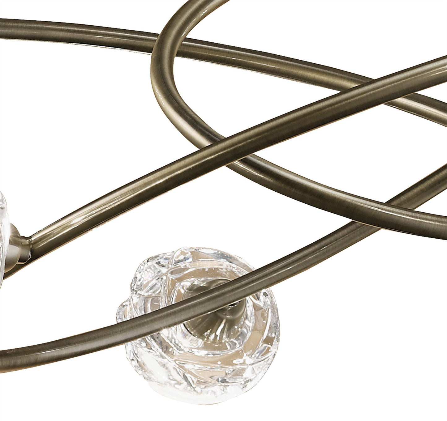 Mantra M4071 Maremagnum Ceiling 6 Light G9, Antique Brass