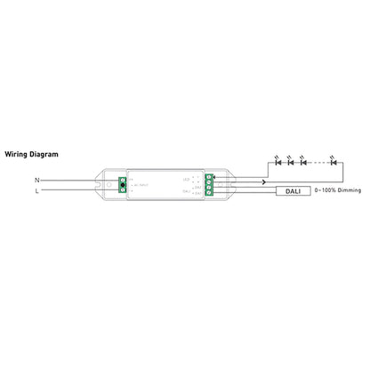 LTECH 1-10V Constant Current 0/1-10V, PWM, Resistor, 1-10W, C. Current Dimmable Driver, 100/150/200/250/300/350/400mA, DC:10-45V, EFF>80%, 3yrs Warranty