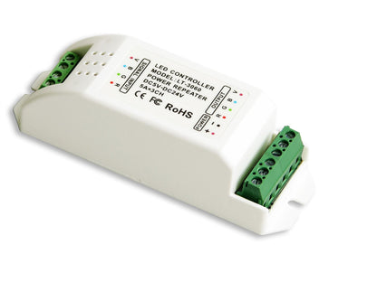 LTECH 3 Channel CV Power Repeater, 5/12/24V DC, 15A (5A x3CH), 75W/180W/360W, 3KV Optoelectronic Isolation Controllers