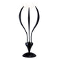 Diyas Llamas Table Lamp 3 Light G4 Black, NOT LED/CFL Compatible