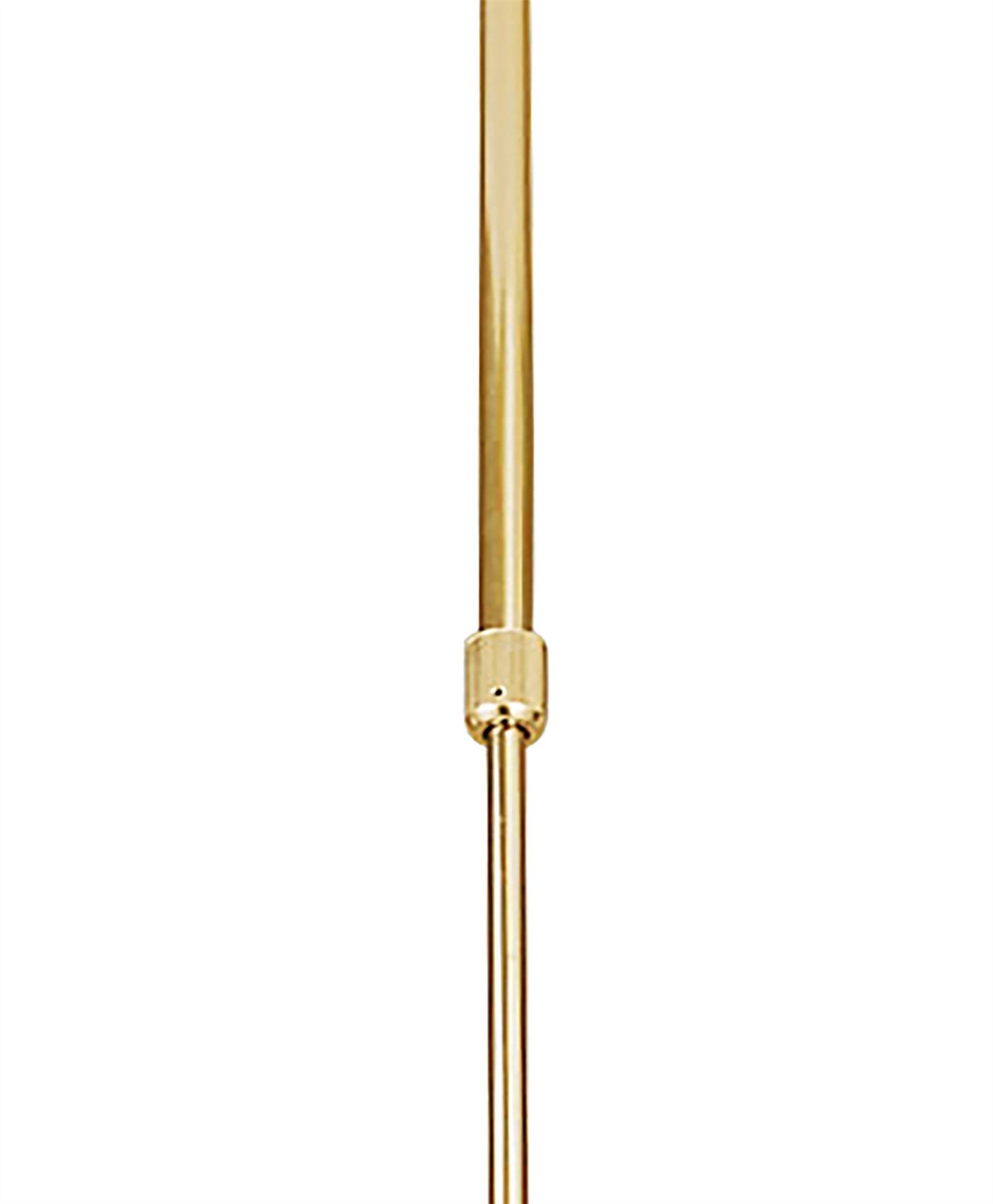 Mantra Alfa 63cm Telescopic Convertible To Semi Flush 6 Light G9, French Gold