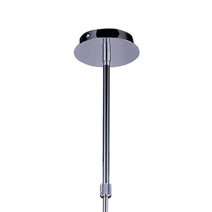 Diyas Neptune 52cm  Round 5 Light G9 Polished Chrome Ceiling Pendant Light Fitting