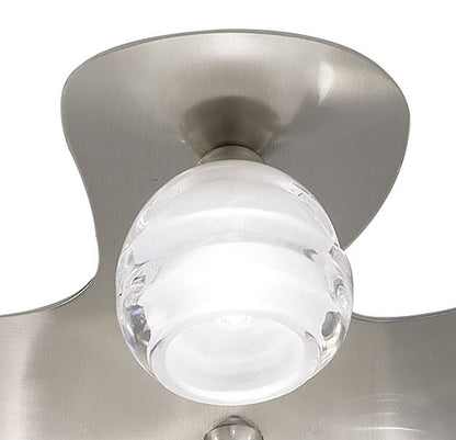 Mantra M1819 Loop Ceiling 5 Light G9 ECO, Satin Nickel