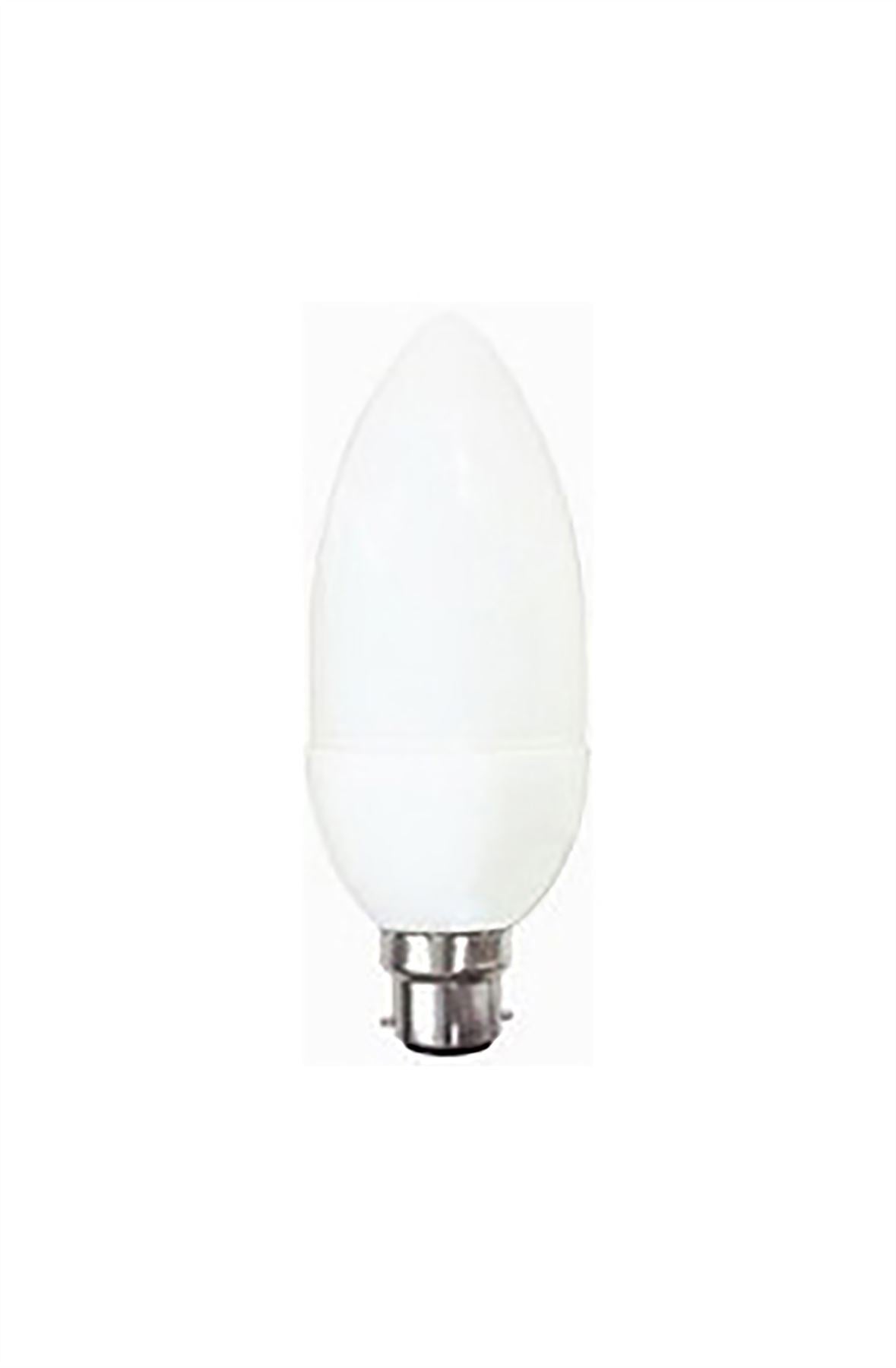 Luxram Extra Mini Sup Candle Extra Mini Supreme Candle B22 7W 2700K Compact Fluorescent Compact