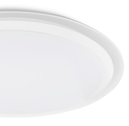 Mantra Fusion Edge Smart 46.5cm Ceiling Light, 56W LED, 3000-5000K Tuneable White, 3000lm, Remote Control, 3yrs Warranty