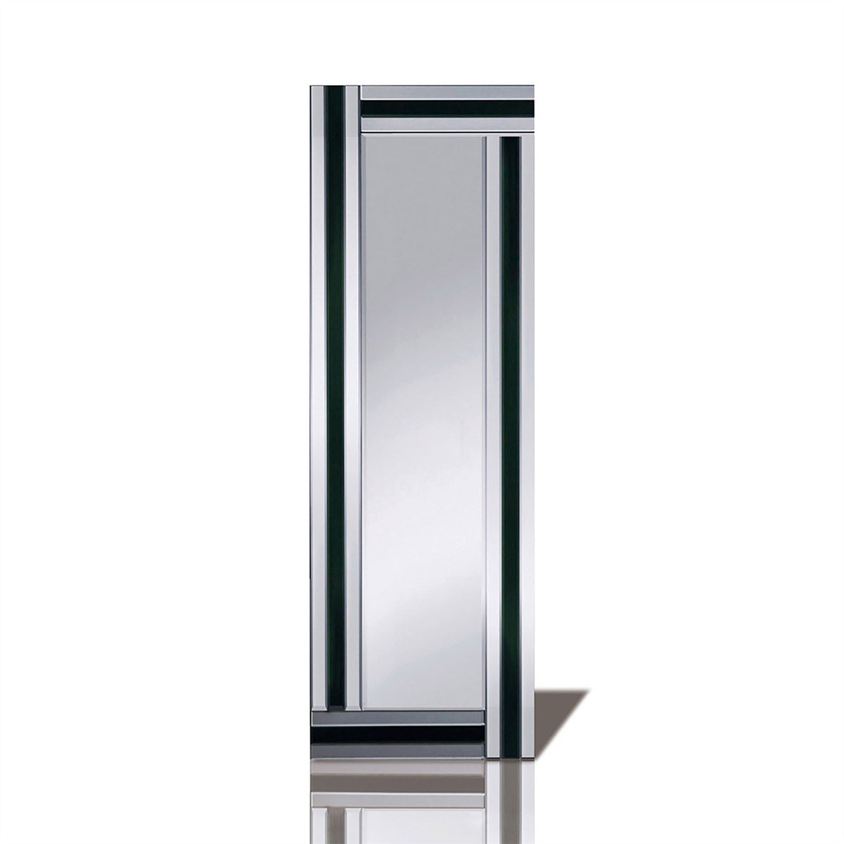 Diyas Home Armonie 120cm x 40cm Triple Strip Detailed Mirror (Can Only Be Shipped On A Pallet, Additional Charges May Apply.) Mirrors