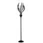 Diyas Llamas Floor Lamp 6 Light G4 Black, NOT LED/CFL Compatible