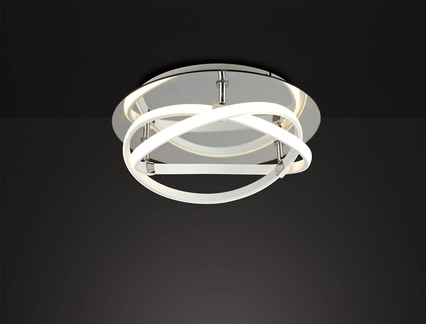 Mantra M5992 Infinity Blanco Flush 30W LED 3000K, 2500lm, White/White Acrylic, 3yrs Warranty - M5992 Ceiling