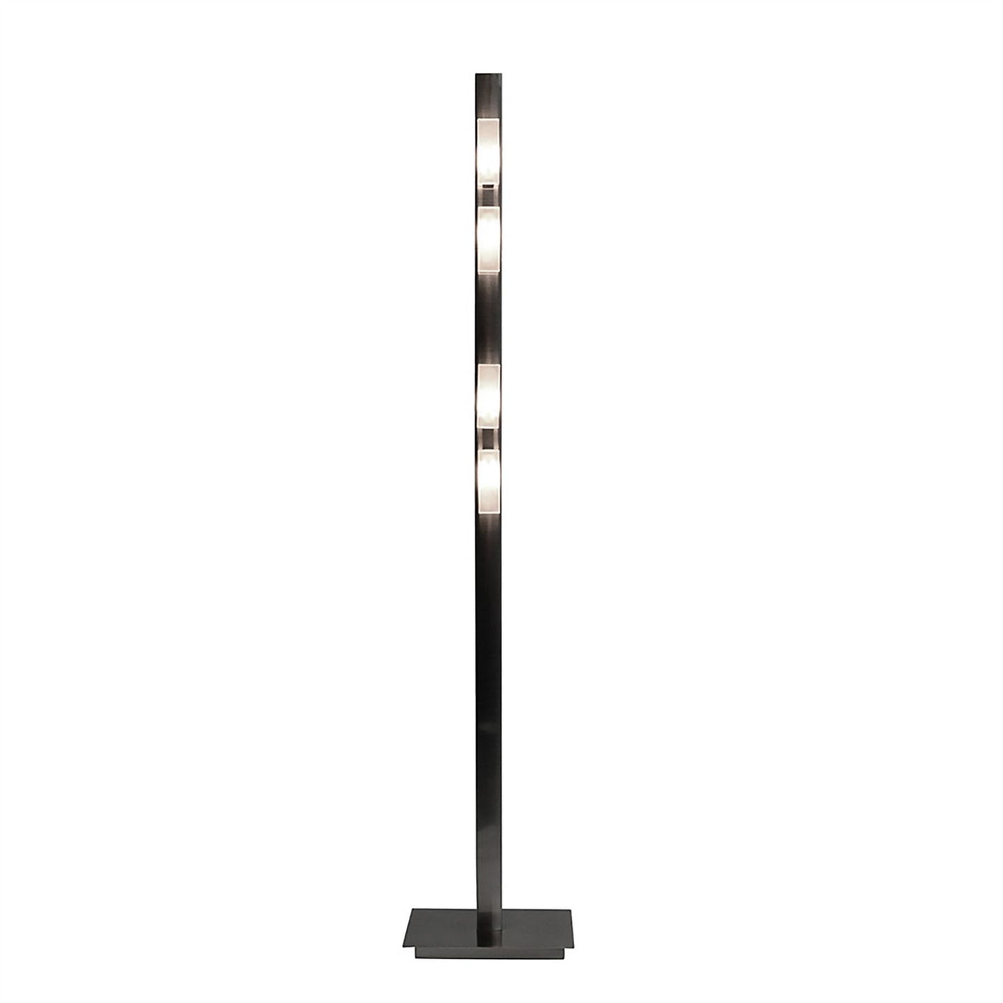 Mantra (0037 011) Arco 4 Light G9 Floor Lamp, Satin Nickel, NOT LED/CFL Compatible