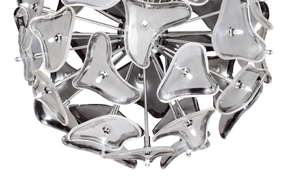 Mantra Otto 46cm Pendant 41 Light G4 Sphere, Polished Chrome/Frosted Glass, NOT LED/CFL Compatible