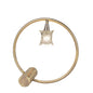 Mantra Rosa Del Desierto Table Lamp 1 Light G9, Antique Brass