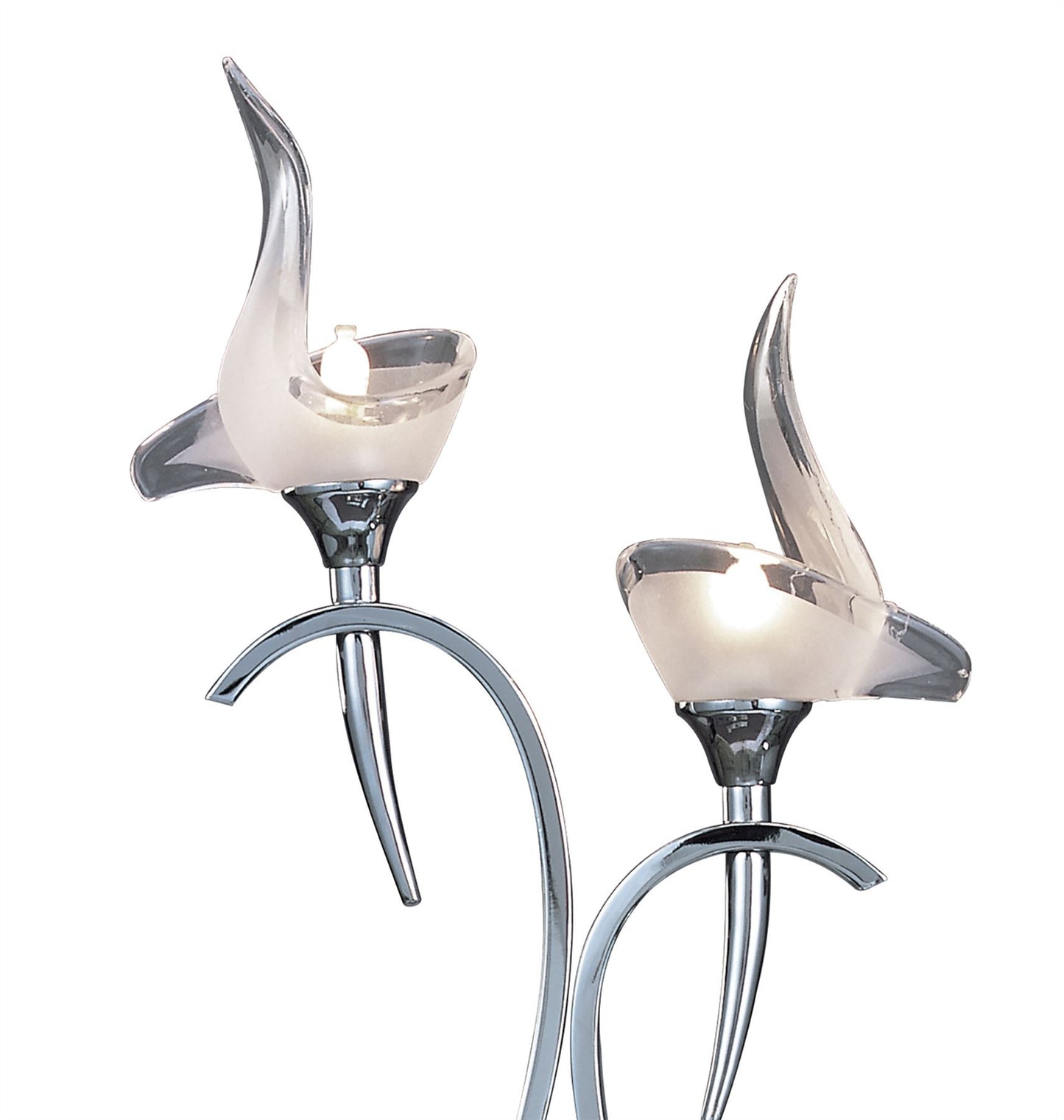 Mantra M0330 Viena Table Lamp 2 Light G9, Polished Chrome